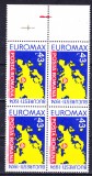 TSV$ - 1974 LP 856 EXPO DE MAXIMAFILIE &bdquo;EUROMAX&rdquo;, BUC., BLOC X 4 MNH/** LUX, Nestampilat