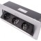 Prelungitor 3 Prize Argintiu 16A 2500W IP20