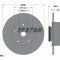 TEXTAR 92291003 PRO Disc frana