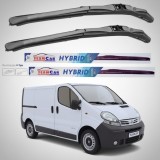 Cumpara ieftin Ștergătoare Nissan Primastar X83 Van L1H1 (2001&ndash;2006) Hibrid | Set față &ndash; TeamCar&reg;