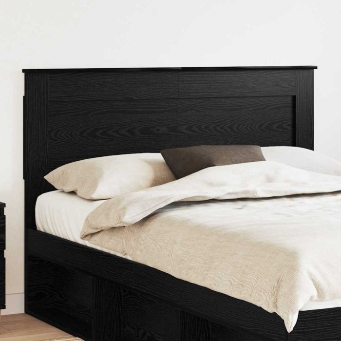vidaXL Tăblie cap cu headboard Stejar Sonoma 140 cm Lemn compozit 887451