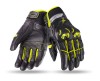 Manusi barbati pentru scuter - motocicleta Racing/Naked vara Seventy model SD-N32 negru/galben Negru/galben M (8 cm)
