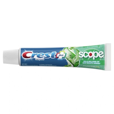 Pasta de dinti Crest scope plus, menta, 155g foto