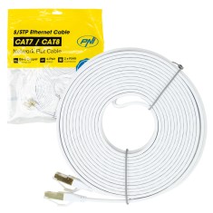 Aproape nou: Cablu de retea plat S/STP CAT8 PNI U8100W, 2 x RJ45, 4 perechi de fire