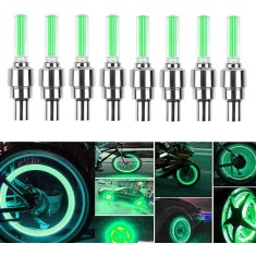 Led Valve Cap Verde