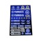 Stickere Yamaha rezistent UV 4MX
