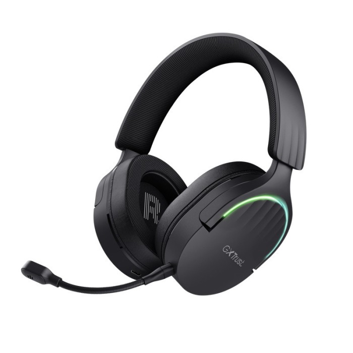 Casti Trust GXT 491P Fayzo cu fir, negru