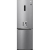 Combina frigorifica LG GBF71PZDMN, 337 l, Clasa E, No Frost, WiFi, Dozator apa, H 186 cm, Argintiu