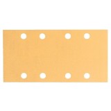 Bosch C470 - Foaie abraziva dreptunghi 93x186 mm 8 gauri granulatie 60 10 buc