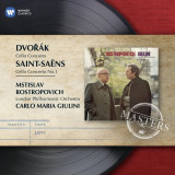 Dvorak &amp; Saint-Saens:Cello Concertos | Mstislav Rostropovich, Clasica
