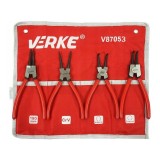 Set 4 clesti pentru sigurante interioare si exterioare, 180 mm, segeer, Verke