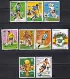 Paraguay 1980 - Cupa Mondială de fotbal - Spania (1982) - C&acirc;știgătorii anteriori, Serie + PA, MNH