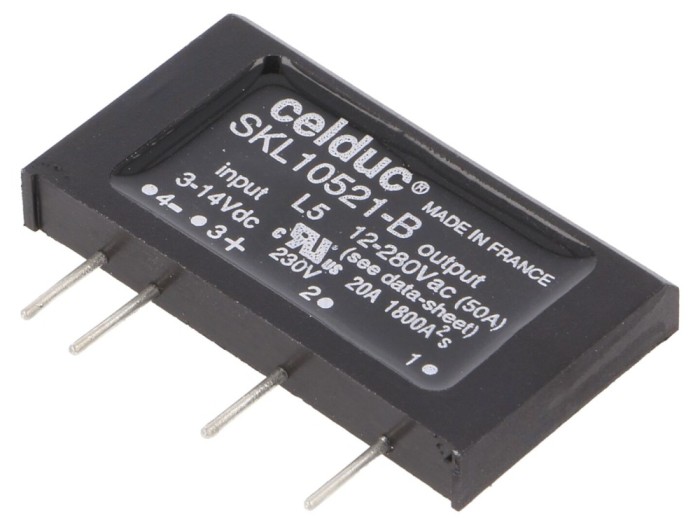 Releu semiconductor SPST-NO Ucom 50A