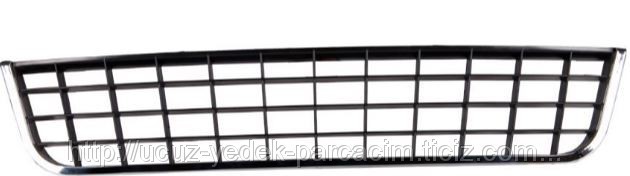 Grila bara fata Fiat Linea (323), 06.2007-05.2013, 735438369, 302527 insertie crom