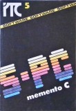 Mediu Programare C Memento - Necunoscut, Cluj-Napoca 1991, 60 pagini, Carte IT Limbaj C