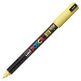 Cumpara ieftin Marker UNI PC-1MR Posca, 0.7 mm,varf fin metalic,galben