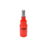 Cumpara ieftin Bit hex 8 x 75 mm cu adaptor 3/8&quot; vde Yato YT-21083