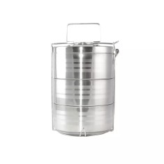 Etajera pentru alimente din otel inoxidabil, cu 3 compartimente Handy KitchenServ