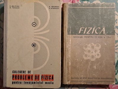 4 Manuale Fizica, vechi foto