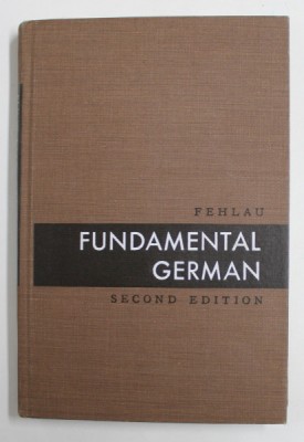 FUNDAMENTAL GERMAN by U.E. FEHLAU , 1961 foto
