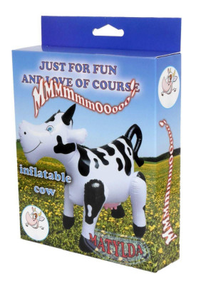 Păpușă gonflabilă păpușă amuzant vaca burlac cadou de petrecere a burlacilor foto