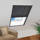 Cumpara ieftin Plasa insecte plisse pentru ferestre antracit 80x160cm aluminiu