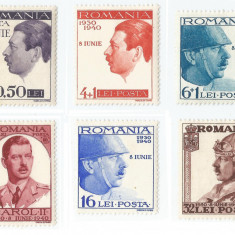 Romania, LP 139/1940, Carol II - 10 ani de domnie, MNH