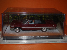Macheta Chevrolet Impala James Bond Altaya 1:43 foto