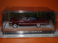 Macheta Chevrolet Impala James Bond Altaya 1:43 foto