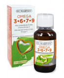 Omega 3 6 7 9, 125ml, Marnys