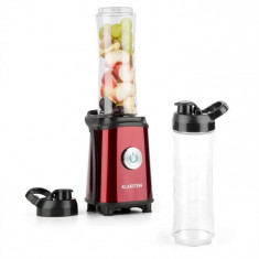 Klarstein KLARSTEIN Tuttifrutti, ro?u, Mini Mixer, 350W, 800 ml, lama tip cruce, BPA foto