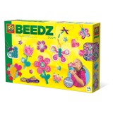Set creativ copii Beedz - Margele de calcat Flori si Inimi parfumate, SES Creative