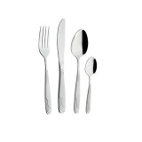 Set tacamuri Zephyr, 84 piese, inox, Argintiu