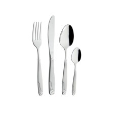 Set tacamuri Zephyr, 84 piese, inox, Argintiu foto