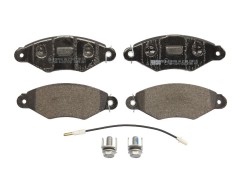 Set placute frana punte fata Renault Kangoo 1998-2008, Citroen Xsara 1997-2005, Nissan Kubistar 2003-2008, Placute Originale Renault 7701208142