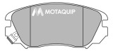 MOTAQUIP LVXL1393 set placute frana,frana disc