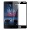 Geam protectie display sticla 5D FULL GLUE Nokia 8 BLACK