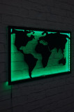 Iluminat decorativ LED World Map 2, 71 x 40 cm