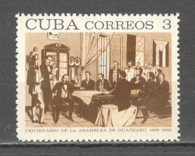 Cuba.1969 100 ani Conferinta de la Quaimaro GC.150 foto