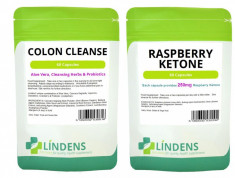 Lindens 60 Cetona Zmeura &amp;amp; 60 Colon Cure?e Dezintoxicare foto