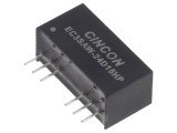Convertor DC/DC 3W 9-36V la 15V/-15V THT EC3SAW-24D15HP