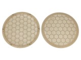 Mască Difuzoare 165mm Bej 2 Buc Seat VW 4CARMEDIA