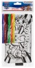 Penar Patrula Catelusilor Heroes Colorabil, 6 Markere Incluse, Paw Patrol, 21x13 cm, Poliester