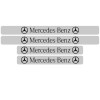 Set 4 Protectii Praguri Auto Autoadezive Mercedes Benz, Negru, Tuning Interior