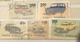 (3) Timbre Serii Romania Auto automobile