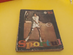 ALMANAUL SPORTUL 1972 foto