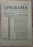 Revista Epigrama, nr. 4 din 1939