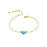 Bratara reglabila Blue Heart
