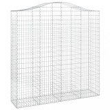 Cumpara ieftin Cos gabion arcuit 200x50x200/220 cm fier galvanizat