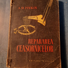 Repararea ceasornicelor A. M. Pinkin